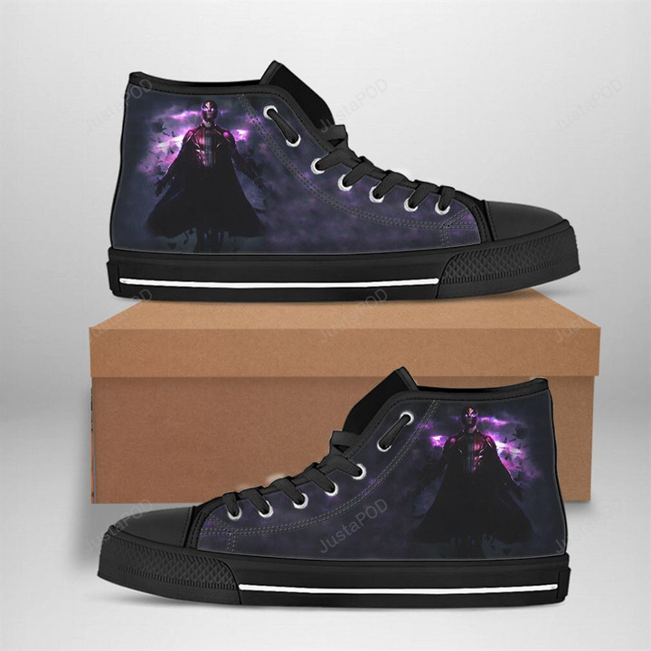 Magneto Best Movie Character High Top Shoes