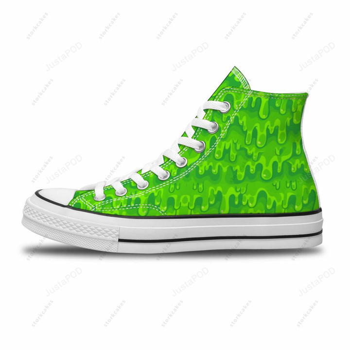 Slime Green High Top Shoes