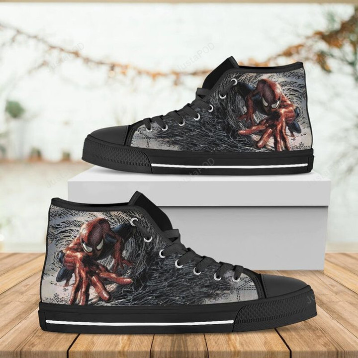 Spider Man Marvel High Top Shoes