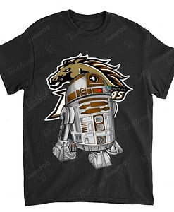 NCAA Western Michigan Broncos R2d2 Star Wars T-Shirt