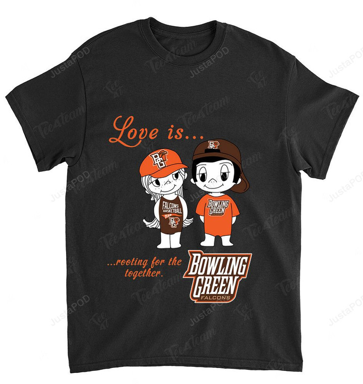 NCAA Bowling Green Falcons Love Is Rooting For The Together T-Shirt