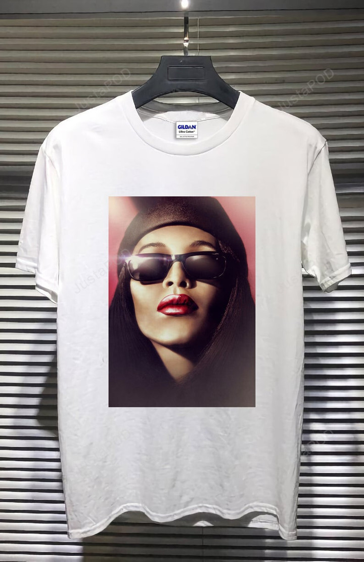 Aaliyah Airbrushing Effect T Shirt