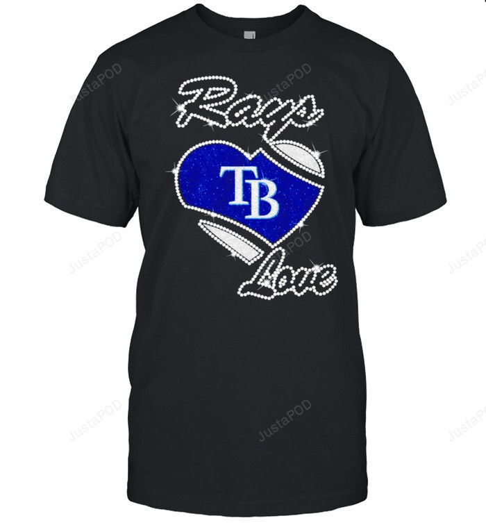 Tampa Bay Rays Diamond Heart T-Shirt