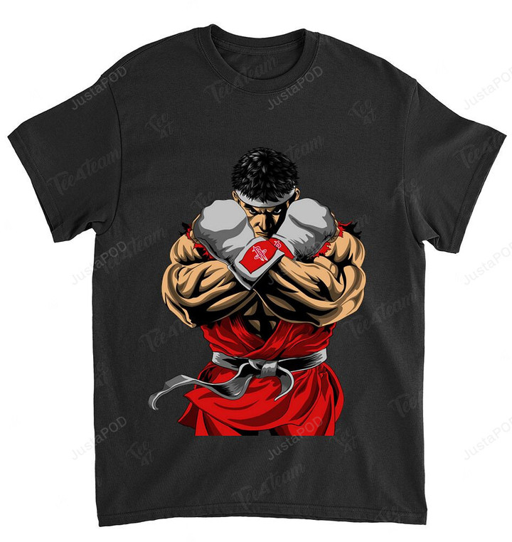 NBA Houston Rockets Ryu Nintendo Street Fighter T-Shirt