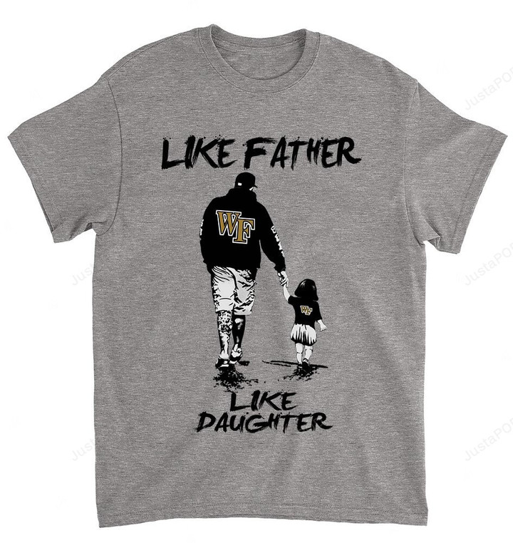 NCAA Wake Forest Demon Deacons Like Father Like Daughter T-Shirt
