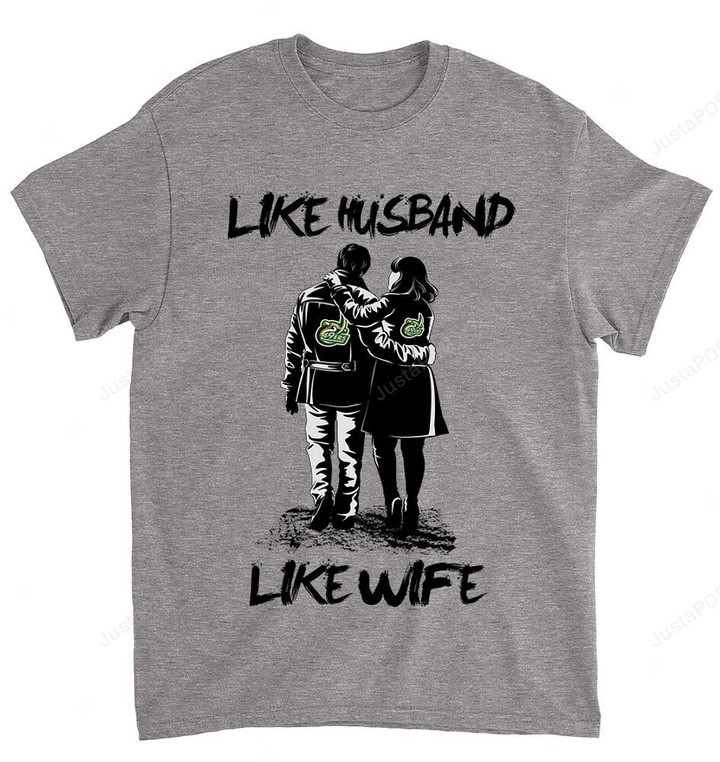 NCAA Charlotte 49ers Like Husband Like Wife T-Shirt