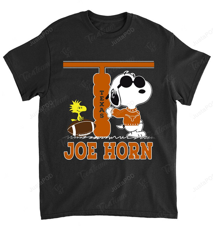 NCAA Texas Longhorns Snoopy Dog T-Shirt