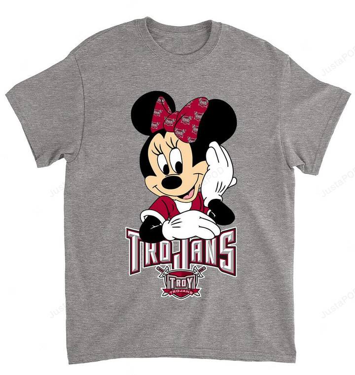 NCAA Troy Trojans Mimi Mouse Walt Disney T-Shirt