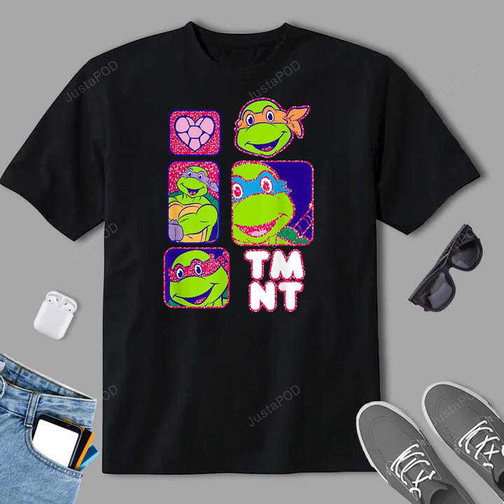 Teenage Mutant Ninja Turtles TMNT Box Portraits T-Shirt