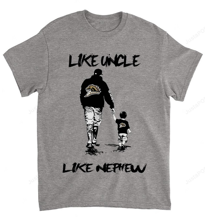 NCAA Western Michigan Broncos Like Uncle Like Nephew T-Shirt
