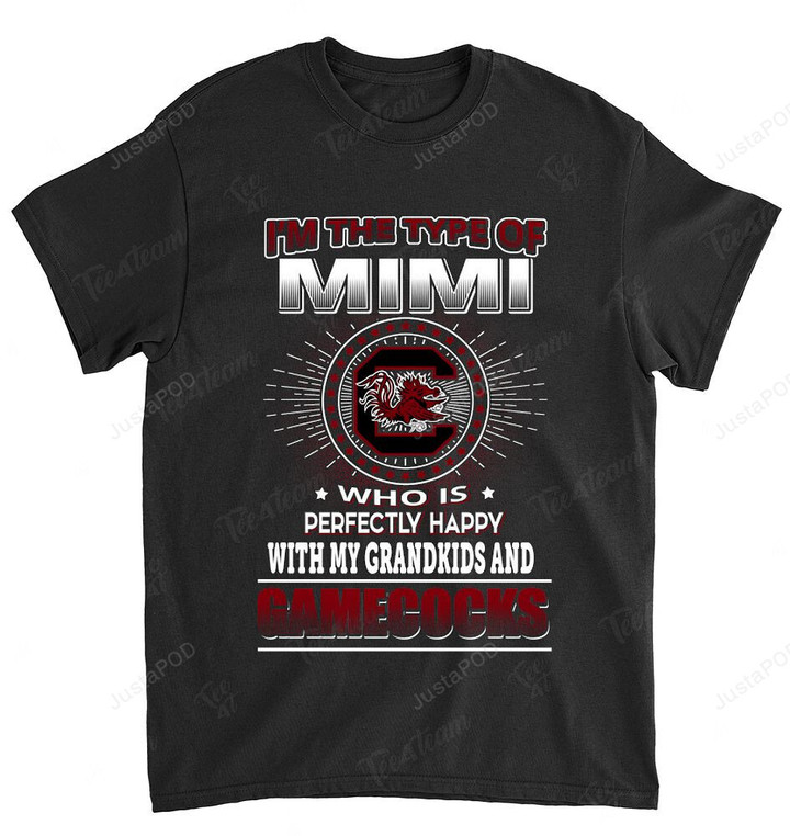 NCAA South Carolina Gamecocks Mimi Loves Grandkids T-Shirt