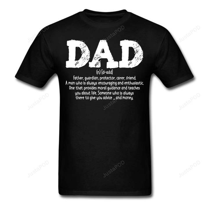 Dad Defined T-Shirt. Essential T-shirt, Unisex T-Shirt Great Customized Gifts For Birthday Christmas Thanksgiving