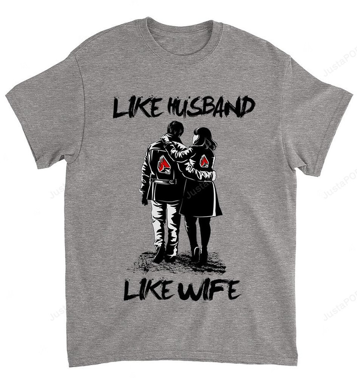 NCAA Ball State Cardinals Like Husband Like Wife T-shirt