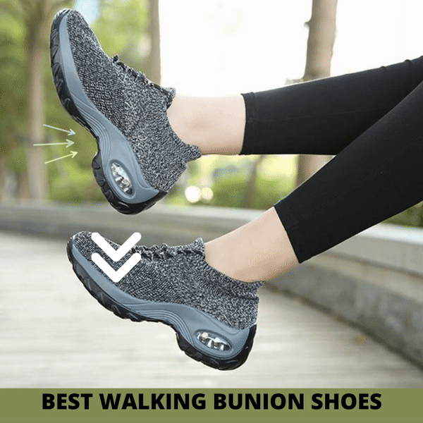 AZZY Lace Up Orthopedic Walking Running Shoes Platform Sneakers for Women, 8 colors