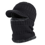Winter Skullies Beanies Hats Wool Scarf Caps Balaclava Mask Gorras Bonnet Knitted Hat