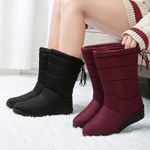 Onfleek™ Women Winter Waterproof Snow Boots High Calf Casual Winter Walking Boots