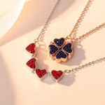 ☘Four-Leaf Heart Shape Necklace