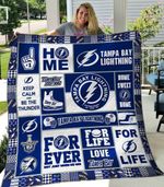 Tampa Bay Lightning Blanket TH2906 Quilt