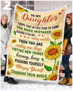 Blanket - Hippie - To My Daughter - Changing Your World