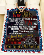 Blanket - Veteran - To My Wife - I Fly
