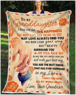 Blanket - Granddaughter (Grandma) - I Wish You