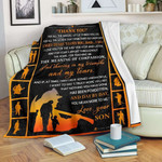 Pp - Blanket - Firefighter - Dad - Thank You
