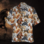 Amazing Horse Pattern Unisex Hawaiian Shirts - 1