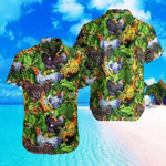 Amazing Rooster Farm Green Unisex Hawaiian Shirts - 1