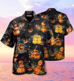 This Is My Scary Halloween Costume Halloween Pumpkin Unisex Hawaiian Shirts - 1