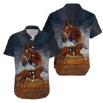 Secretariat Horse Racing Hawaiian Aloha Shirts KV - 1