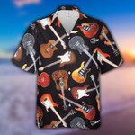 Cool Guitar You Hear The Music But You Feel The Bass Black Unisex Hawaiian Shirts 190721h - 1