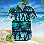 Hawaiian Aloha Shirts Lacrosse Tropical Coconut Tree - 1