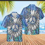 Hawaiian Aloha Shirts Hippie Sunflower Art 30621KV - 1