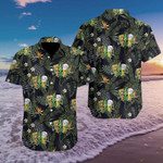 Hawaiian Aloha Shirts Weed Beer And Pizza Tropical - 1