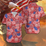 Hawaiian Aloha Shirts 4th Of July Patriotic - 1