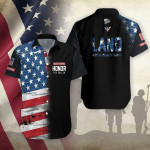 Hawaiian Aloha Shirts Patriotic USA Salute The Heroes - 1