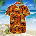 Hawaiian Aloha Shirts Disc Golf Palm Tree - 1