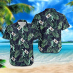 Hawaiian Aloha Shirts Bigfoot With Virginia Flag - 1