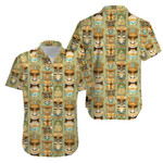 Tiki mask vintage Aloha Hawaiian Shirts V - 1