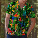 Parrot Tropical Summer Vibe Hawaiian Aloha Shirts KV - 1