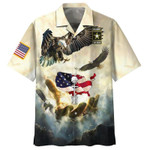 Us Army Veteran Eagle Fly Memorial Day Aloha Hawaiian Shirts V - 1