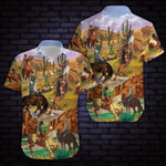 Cowboys Life By The Desert Aloha Hawaiian Shirts H - 1
