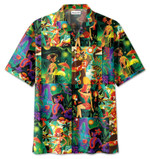 Tiki Tiki Lady Art Unisex Hawaiian Aloha Shirts 28721DH - 1