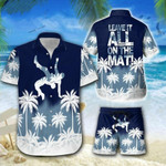 Hawaiian Aloha Shirts - Beach Shorts Greco-Roman Wrestling Leave It On Mat - 1
