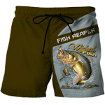 Fisher reaper wicker fisher Beach Shorts Gift for Fisherman KV - 1