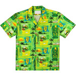 Amazing Gill Man Vintage Hawaiian Aloha Shirts H - 1