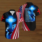 4th July Lion Cross Jesus is my everything Hawaiian Shirts KV - 1