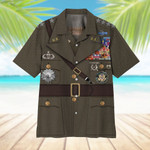 US Douglas Macarthur Suit Hawaiian Aloha Shirts Va - 1
