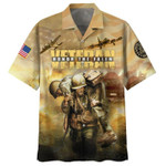 US Veteran Honor The Fallen Hawaiian Aloha Shirts KV - 1