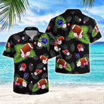 Colorful Football Summer Vibe Tropical Hawaiian Aloha Shirts - 1